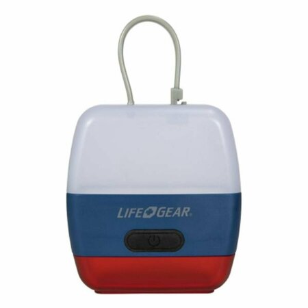 BACKSEAT 4AAA Area & Safety Lantern - Dark Blue, Red & White BA3484439